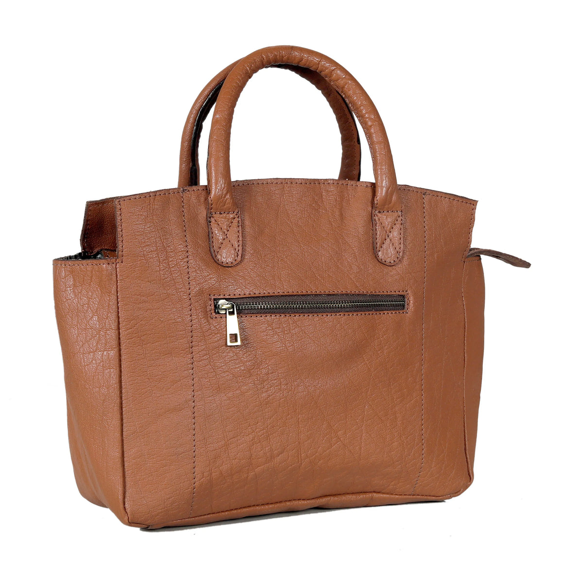 Chelsea Full-Grain Leather Tote Bag with Top Handles