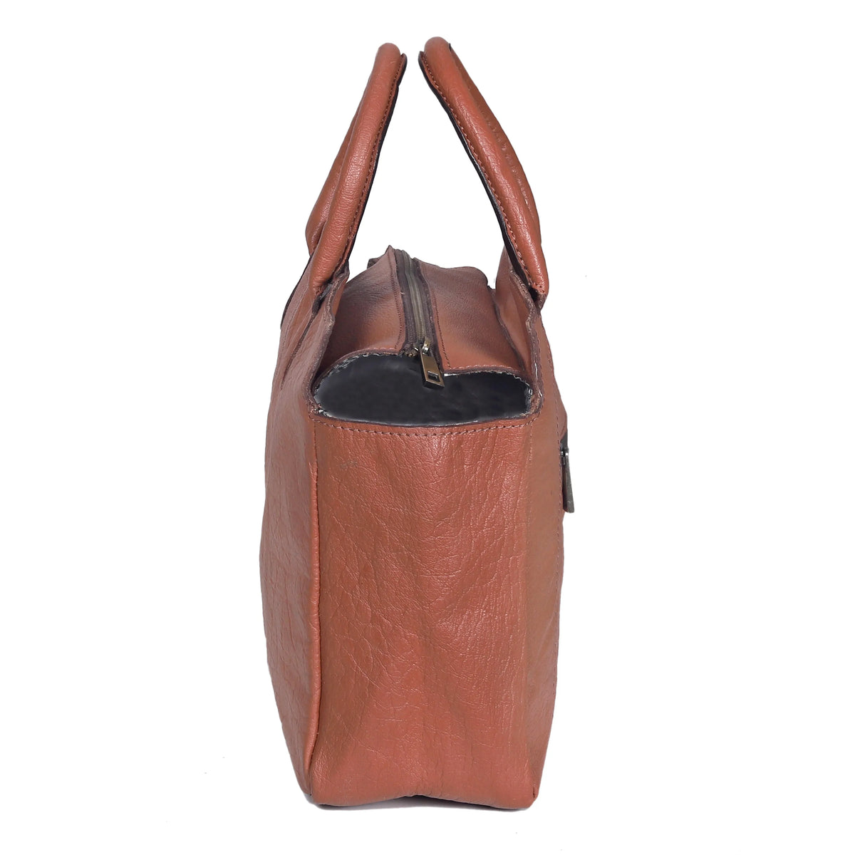Chelsea Full-Grain Leather Tote Bag with Top Handles