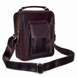 Vintage Urban Crossbody Leather Bag For Men and Women