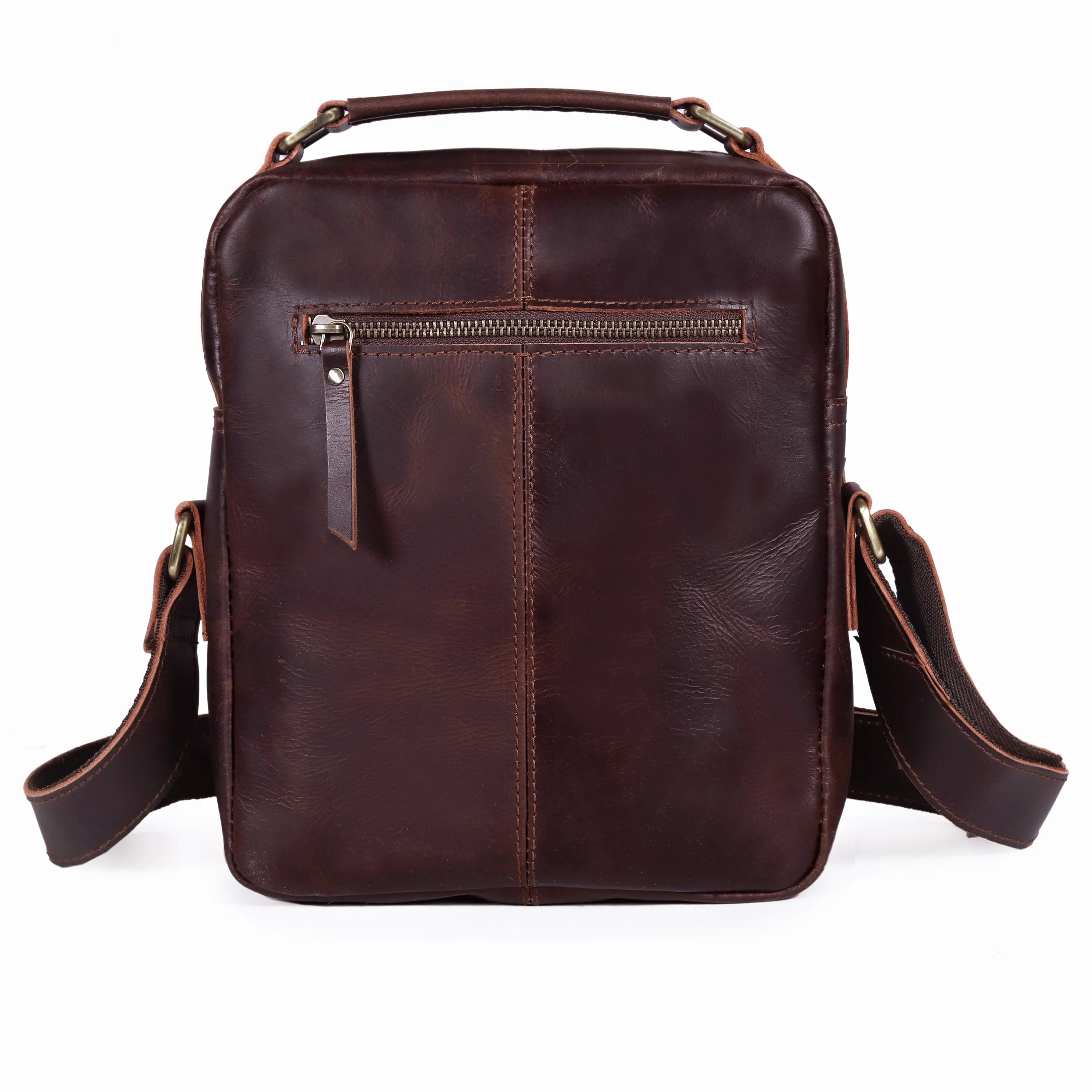 Vintage Urban Crossbody Leather Bag For Men and Women