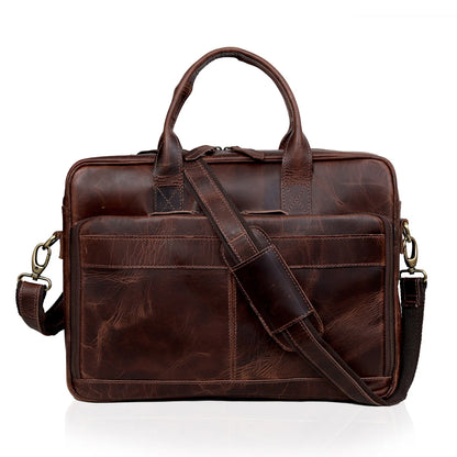 Lincoln Leather Briefcase Bag