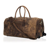 New York  Leather Trolley Duffel bag