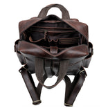 Multiutility Leather Backpack For Work & Travel