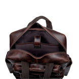 Multiutility Leather Backpack For Work & Travel