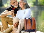 Vintage Chestnut Leather Tote – Rugged Elegance with Everyday Utility