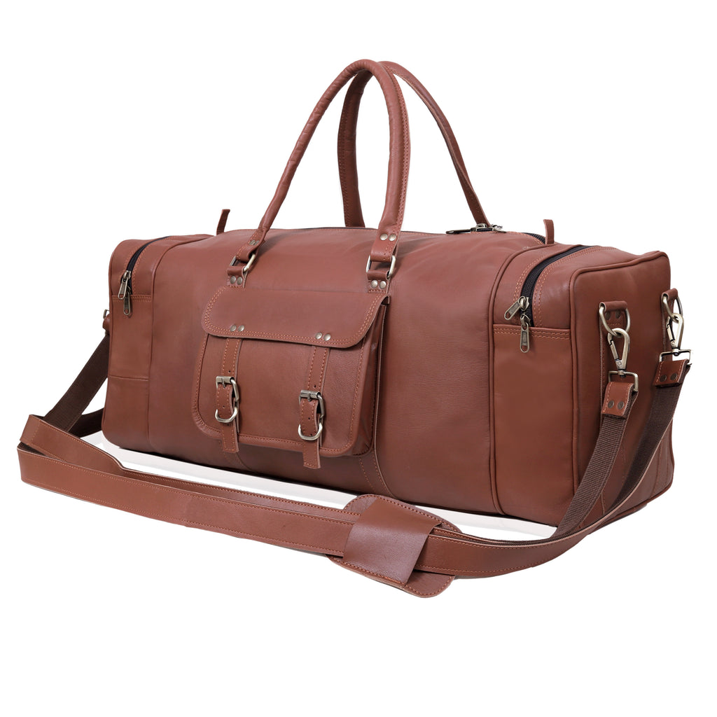 The Legacy Leather Duffel Bag- Travel Bag