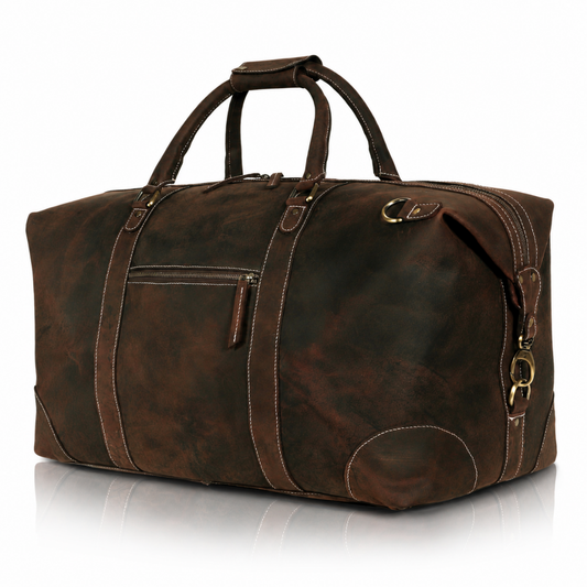 Marshall Vintage Leather Duffel Bag