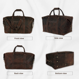 Marshall Vintage Leather Duffel Bag
