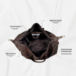 Marshall Vintage Leather Duffel Bag