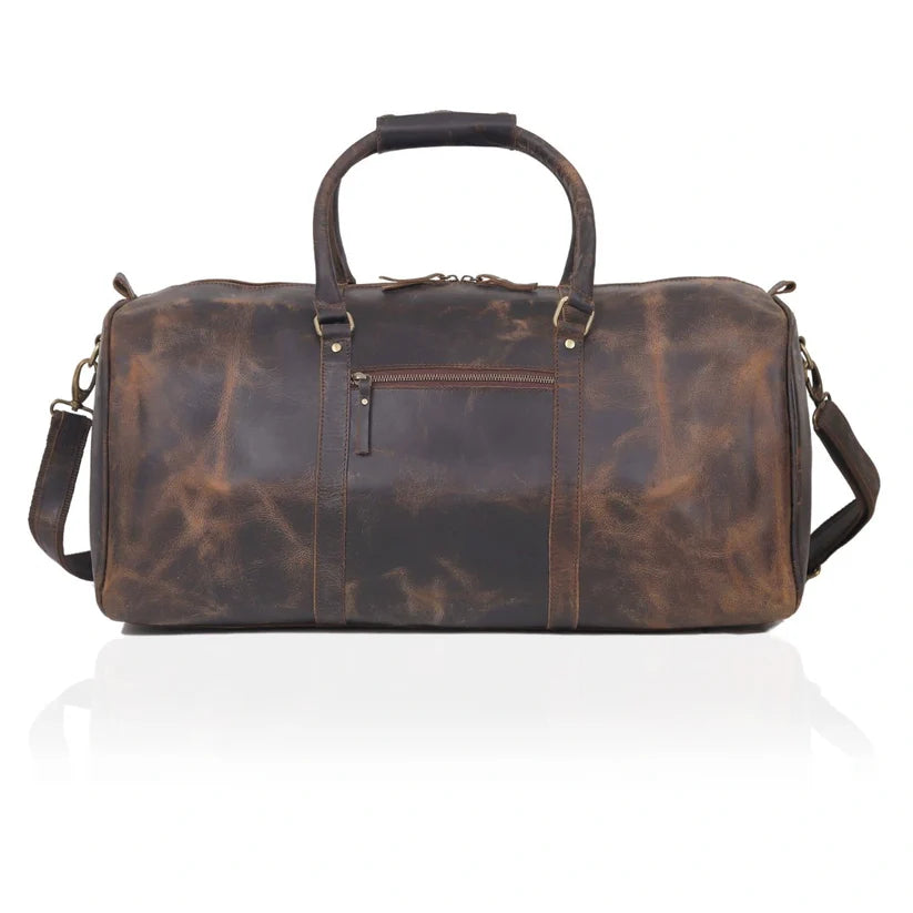 Lincoln Leather Duffel  Bag For Men