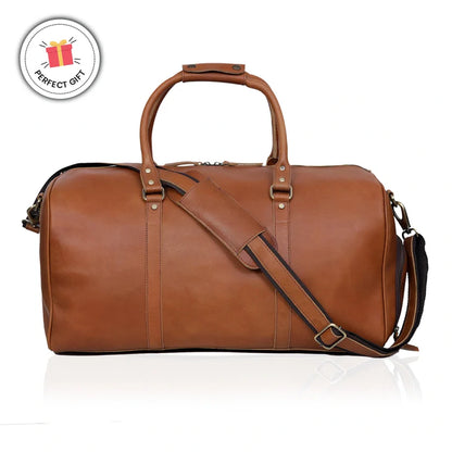 Lincoln Leather Duffel  Bag For Men