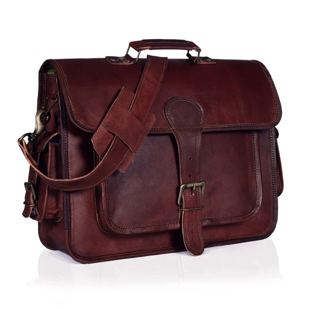 Legacy Leather Messenger Bag