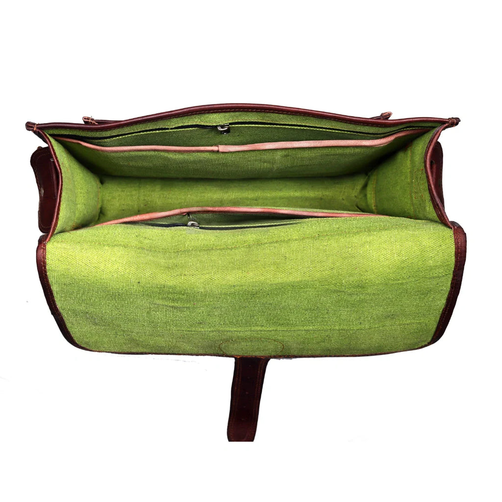 Legacy Leather Messenger Bag