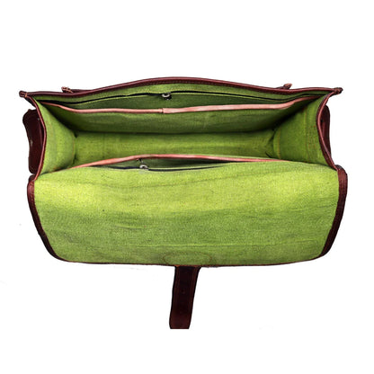 Legacy Leather Messenger Bag