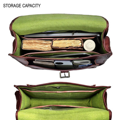 Legacy Leather Messenger Bag
