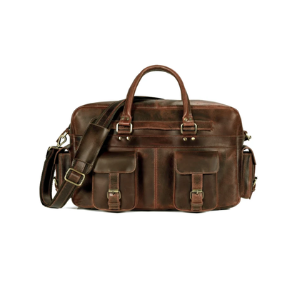 Roosevelt Buffalo Leather Satchel Messenger Bag