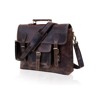 The Camden Leather Messenger Bag