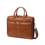 Vintage Leather Briefcase for Men