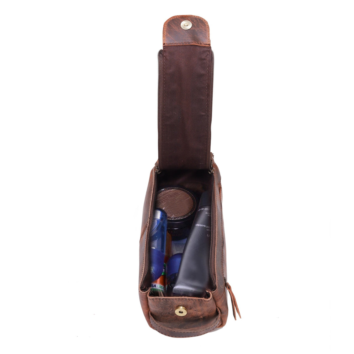 Leather Toiletry Bag
