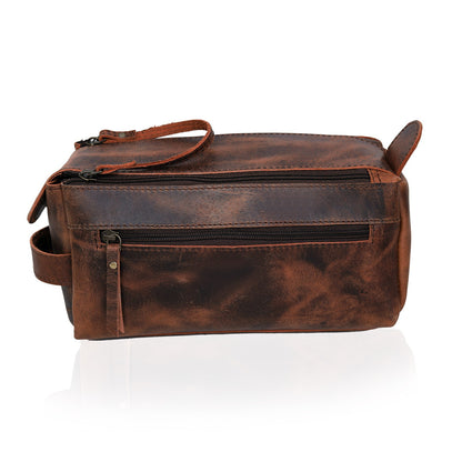 Leather Toiletry Bag