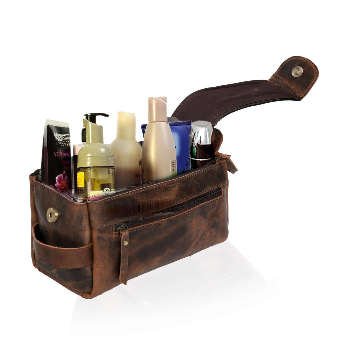 Leather Toiletry Bag
