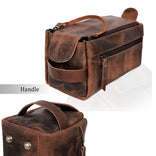 Leather Toiletry Bag