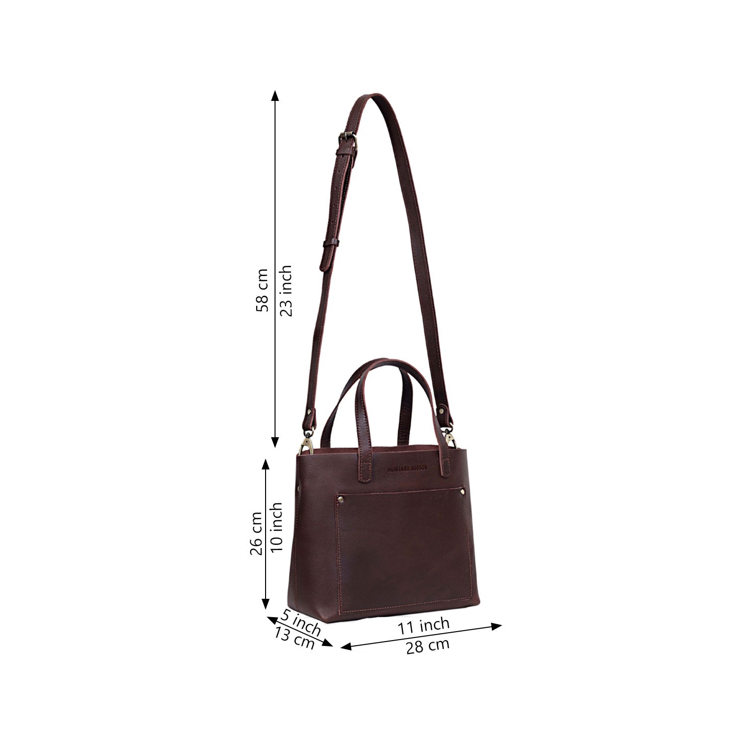 Layla Leather Tote Bag