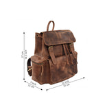 Deana Leather Backpack